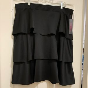 Black Layered skirt